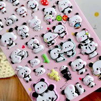 Pegatinas de dibujos animados Kawaii, decoración de papel 3D para portátil, equipaje, burbujas hinchables