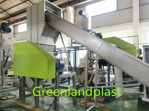 Usine de recyclage de film PE de marque chinoise entièrement automatique 500 kg/h, machine de lavage de film plastique, usine de recyclage de PP - Product Image 4