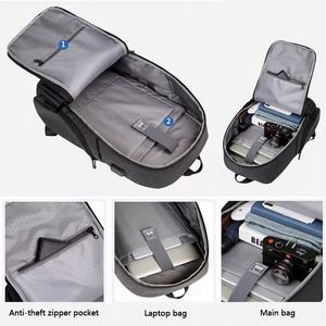 OEM Factory Wholesale Business Laptop Backpack <b>Large</b> Capacity Leisure Travel Mochilas Smart Waterproof Computer <b>Rucksack</b> - Product Image 3