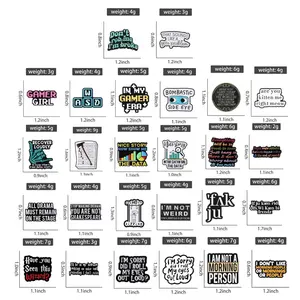 Broche en émail humoristique pour adultes, collection <span class=keywords><strong>de</strong></span> proverbes : « Tous les <span class=keywords><strong>drames</strong></span> doivent rester sur scène », badge <span class=keywords><strong>de</strong></span> revers, bijou amusant, cadeau pour amis - Product Image 2