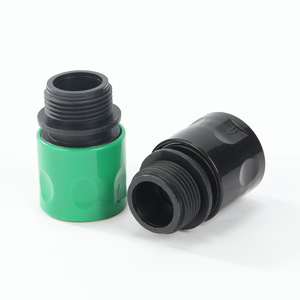 Connecteur d'eau de jardin en plastique, tuyau fileté de 25 mm, connexion rapide universelle pour système d'irrigation par tuyau - Product Image 1