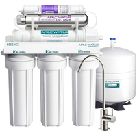 Usine personnalisée 75 GPD alcaline minérale UV osmose inverse système de Filtration de l'eau pour la maison Source d'alimentation électrique en plastique