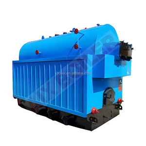 หม้อไอน้ำชีวมวล DZH1 ขนาด 1 ตัน ขายดี สำหรับโรงงานขนาดเล็กและขนาดกลาง - Product Image 5