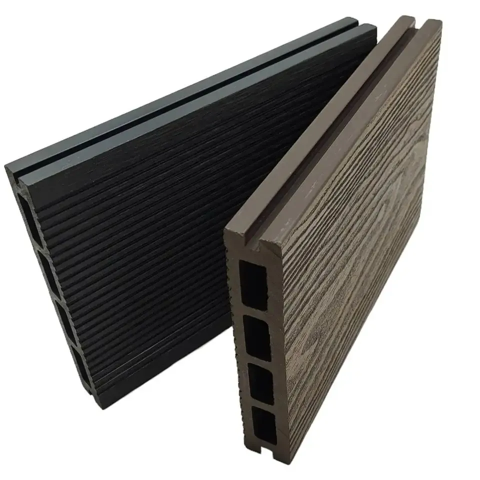Wpc Decking 3d in rilievo legno legno grano esterno in legno composito pavimento