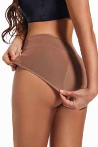 Bragas Menstruales de Talla EE. UU./UE de 3 Capas a Prueba de Fugas para Mujer, Ropa Interior Transpirable de Cintura Alta para la Incontinencia - Product Image 3