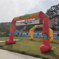 Arche gonflable personnalisée pour course de départ/arrivée, marathon, triathlon, événement sportif, entrée d'arrivée à vendre