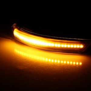 ไฟเลี้ยวแบบไดนามิก LED สำหรับกระจกมองข้าง ADT พร้อมไฟเลี้ยวแบบ Sequential  แถบไฟสัญญาณแบบรมดำ  ไฟเลี้ยว LED แบบ Amer - Product Image 2