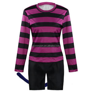 7 Uds Anime <span class=keywords><strong>SK8</strong></span> <span class=keywords><strong>the</strong></span> <span class=keywords><strong>Infinity</strong></span> Miya disfraz Animal gato película Sudadera con capucha orejas cola traje Halloween verde uniforme conjunto niños Cosplay disfraz - Product Image 5