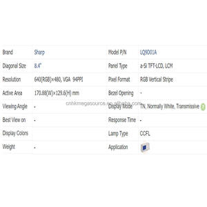 Módulo de Pantalla LCM Industrial LQ9D01A Nuevo y Original - Product Image 2