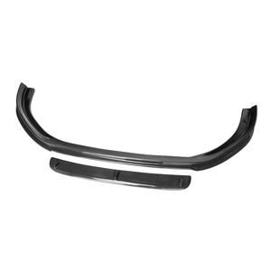 VW Golf 7 için 2 adet karbon Fiber ön tampon altı spoyler MK7 VII <span class=keywords><strong>R</strong></span> Hatchback 2014-2017 RZ stil yeni durum - Product Image 5