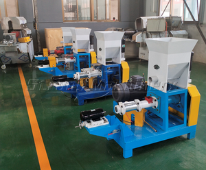 Granulador extruido flotante de alimentación de peces Pellet Aqua Feed Extruder Pet Cat Dog Floating Fish Feed Pellet machine - Product Image 4