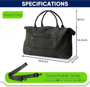Bolsa de Viaje Impermeable Multifuncional, Bolsa de Mano Versátil para Hombres y Mujeres - Product Image 4