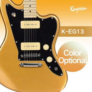 Guitare électrique dorée Kaysen, instrument de musique, OEM <span class=keywords><strong>Guittare</strong></span> Electric - Product Image 1