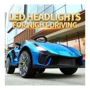 รถยนต์ไฟฟ้าสำหรับเด็ก ขับเคลื่อน 4 ล้อ ระบบขับเคลื่อนไฟฟ้าคู่ โครงสร้าง PVC ทนทาน พร้อมเครื่องเล่นเพลง MP3 เพื่อการศึกษา ปลอดภัย - Product Image 3