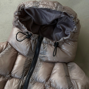 Custom Bubble Warm Goose Oversized Translucent Nylon Fluffy Down Puffer <b>Jackets</b> Manufacturer <b>Padded</b> Winter <b>Waterproof</b> <b>Jackets</b> - Product Image 5