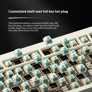 Kit de teclado Weikav Stars80v2, inalámbrico, tres modos, Rgb, intercambio en caliente, teclados mecánicos de aleación de aluminio, soporte personalizado Qmk/Via - Product Image 3