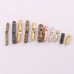5x25mm Brass Cylinder Barrel Pin Hinge For Wooden Jewelry Box