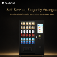 Equipo Expendedor de Alta Capacidad BANDENG 6610Pro 22T con Refrigeración Modular para Temperaturas de 4°C a 25°C y AC220V con 50Hz o 60Hz