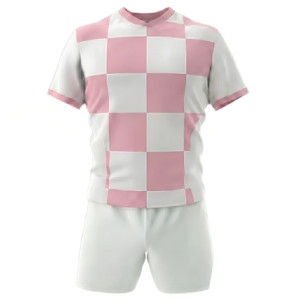 Uniforme de rugby 100% polyester, tissu respirant, coupe confortable, sublimation, logo personnalisé, OEM, ODM, vente en gros de vêtements de rugby - Product Image 1