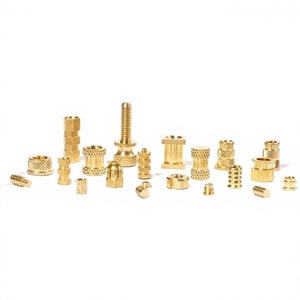 Brass Threaded Expansion Insert Nuts with Polished Finish High Strength <b>Fasteners</b> from Indian Suppliers at Great Value - Product Image 1