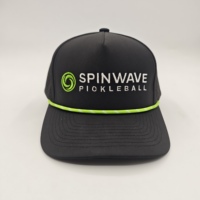 Casquette de baseball sportive personnalisée BSCI à séchage rapide, ajustable, 5 panneaux, logo brodé à la main, trou découpé au laser, imperméable, motif léopard Dobby