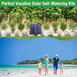 Auto Irrigation System for Indoor/Outdoor Plants Solar Watering Kit for Greenhouse Garden Balcony Made of Plastic - Product Image 5