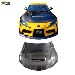 Capot de voiture en fibre de carbone pour <span class=keywords><strong>Toyota</strong></span> <span class=keywords><strong>Supra</strong></span> A90 A91 MK5 Style LB Accessoires de voiture Pièces automobiles de haute qualité - Product Image 1
