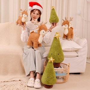 <span class=keywords><strong>2025</strong></span> dễ thương Hươu đồ chơi sang trọng giáng sinh nhỏ Tuần Lộc bức tượng cây thông giáng sinh búp bê bé búp bê Đêm giáng sinh Quà Tặng trẻ em - Product Image 2