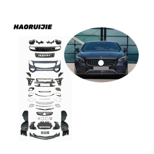 Kit de lifting chaud pour <span class=keywords><strong>Mercedes</strong></span> Benz <span class=keywords><strong>CLS</strong></span> 15-19 C217 S-<span class=keywords><strong>coupé</strong></span> S65 AMG <span class=keywords><strong>coupé</strong></span> Surround pièces automobiles pare-chocs nouvelle mise à niveau de réglage de voiture - Product Image 1