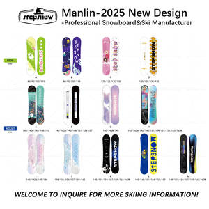 Tabla de Snowboard Personalizada OEM Manlin para Todas las Montañas, Venta al por Mayor, para Adultos, Hombres y Mujeres, con Fijaciones y Botas para Principiantes <span class=keywords><strong>en</strong></span> Estaciones de Esquí - Product Image 2