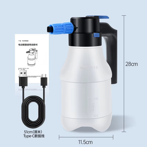 ขวดสเปรย์โฟมไฟฟ้า ล้างรถ เครื่องพ่นแรงดันลมแบบมือถือสำหรับใช้ในบ้าน ทำสวน - Product Image 2