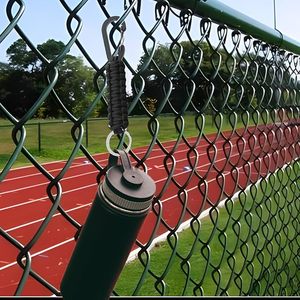 Robusto Portachiavi in Paracord con Moschettone, Clip in Alluminio Resistente, Cordino Intrecciato per Uomo e Donna, per Attività all'Aperto - Product Image 3