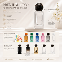 Flacon de parfum vide 30ml 50ml 100ml pour les distributeurs en gros avec bouchon atomiseur à fine brume