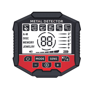 Détecteur de métaux pliable GT872 VLF étanche IP68 pour la recherche de pièces d'or et de <span class=keywords><strong>bijoux</strong></span>, bobine ronde, pour la prospection à distance en extérieur pour adultes - Product Image 5