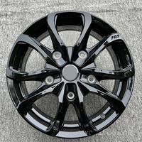 Nouvelle jante de voiture Applicable's Full Shuntu Ruiou nouvelle génération MVP 16/18 pouces 6.5J 8J 5X160 PCD en alliage d'aluminium noir à rayons multiples
