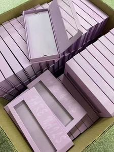 Inventario Prensa personalizada en cajas <span class=keywords><strong>de</strong></span> papel <span class=keywords><strong>de</strong></span> embalaje <span class=keywords><strong>de</strong></span> pestañas <span class=keywords><strong>Caja</strong></span> <span class=keywords><strong>de</strong></span> embalaje <span class=keywords><strong>de</strong></span> cartón rígido <span class=keywords><strong>de</strong></span> uñas postizas con ventana transparente - Product Image 6