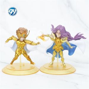 11ซม. เซนต์เซย์ย่าอนิเมะฟิกเกอร์ตำนานผ้า LEO aiolia Aquarius Camus หน้ากากมะเร็ง deathmask อัศวินสีทองตุ๊กตาญี่ปุ่น - Product Image 6