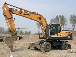 Excavatrice sur pneus d'occasion de 21 tonnes de la marque Hyundai 210W-9T à vendre 210w-9 210w-9t 210W-9S - Product Image 5