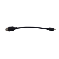 Montaje de Cable USB tipo A/Mini B F A/M, 12cm, color negro, precio de fábrica