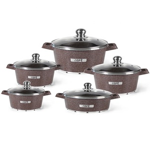 Vente flash : 10 pièces de casseroles en <span class=keywords><strong>aluminium</strong></span> antiadhésif classiques de 3 couleurs, prix bas, fabrication en <span class=keywords><strong>fonte</strong></span> <span class=keywords><strong>légère</strong></span> - Product Image 2