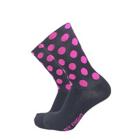 Chaussettes de cyclisme Aero sans couture Chaussettes de vélo High-tech Compression Bicycle Outdoor Running Sport Chaussettes