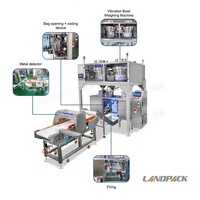 Machine d'emballage Doypack pour snacks, viande séchée, bonbons aux grains de café, aliments pour animaux de compagnie, fruits lyophilisés, noix mélangées en sachet