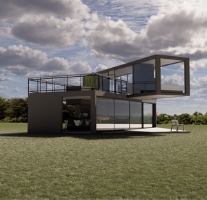 <span class=keywords><strong>2</strong></span> katlı 40ft konteyner ev standart prefabrik ev abd/avustralya standartları - Product Image 1