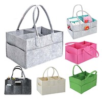 Panier de rangement pour couches et lingettes pour bébé en feutre, best-seller AMZ, organiseur de chambre d'enfant et de voiture