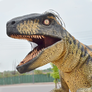 Disfraz de Dinosaurio <span class=keywords><strong>Velociraptor</strong></span> de Plástico con Diseño de Piernas Ocultas y Luces, Tallas Personalizadas, para Exhibiciones en Centros Comerciales, de Fábrica Zigong - Product Image 4
