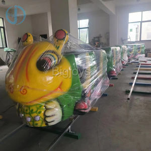 Tour <span class=keywords><strong>électrique</strong></span> de parc d'attractions de <span class=keywords><strong>train</strong></span> de belle chenille, tour de kiddie à vendre - Product Image 2