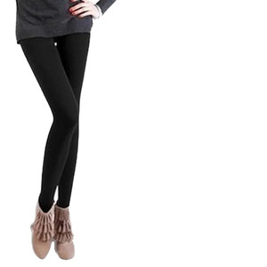 Leggings de una pieza sin costuras de nueve puntos elásticos informales altos para mujer, mallas transpirables coreanas con nuevo acabado cepillado para primavera y otoño - Product Image 4