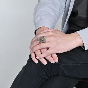 Men's Titanium Steel Cross <b>Ring</b> Heart Design Black Gold Silver Jewelry Gift Fashion <b>Rings</b> - Product Image 2