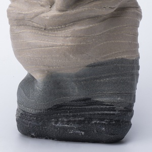 Design creativo un <span class=keywords><strong>Set</strong></span> di vasi blu Ins da tavolo ornamento in ceramica vaso di fiori decorativo astratto - Product Image 6