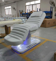 Table de massage électrique à 4 moteurs avec commande mains libres par pédale pour spa, clinique, soins de la peau, salon de tatouage
